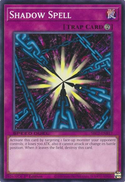 Shadow Spell (SBC2-ENB17) [Speed Duel: Battle City Finals]