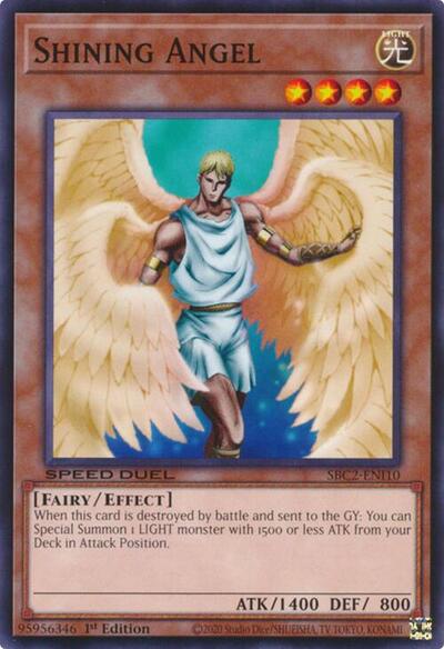 Shining Angel (SBC2-ENI10) [Speed Duel: Battle City Finals]