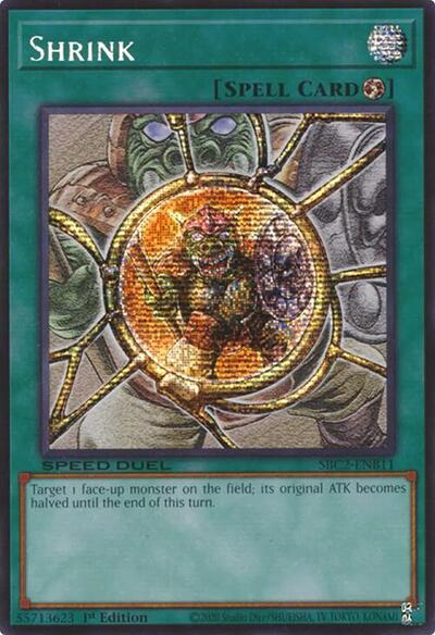 Shrink (PSR) (SBC2-ENB11) [Speed Duel: Battle City Finals]