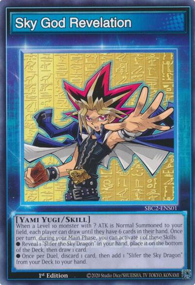 Sky God Revelation (SBC2-ENS01) [Speed Duel: Battle City Finals]