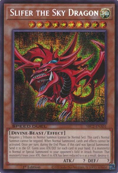 Slifer the Sky Dragon (SBC2-ENA01) [Speed Duel: Battle City Finals]