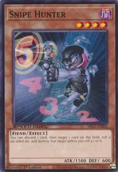 Snipe Hunter (SBC2-ENE05) [Speed Duel: Battle City Finals]