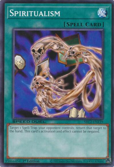 Spiritualism (SBC2-ENE19) [Speed Duel: Battle City Finals]