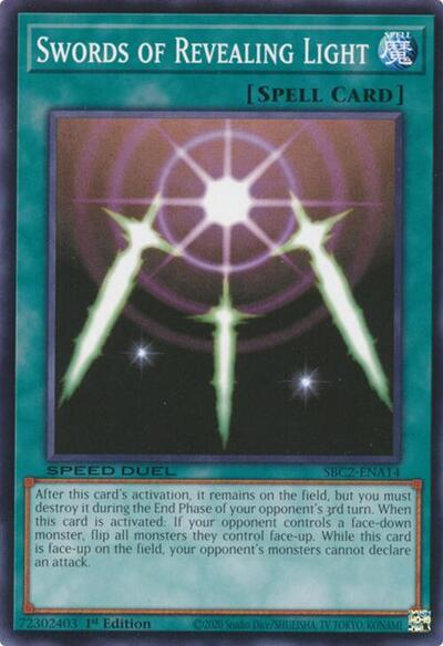 Swords of Revealing Light (SBC2-ENA14) (SBC2-ENA14) [Speed Duel: Battle City Finals]