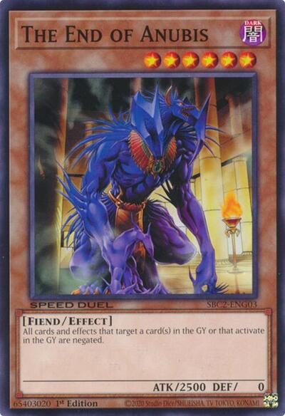 The End of Anubis (SBC2-ENG03) [Speed Duel: Battle City Finals]