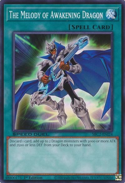The Melody of Awakening Dragon (SBC2-ENI24) [Speed Duel: Battle City Finals]