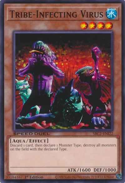 Tribe-Infecting Virus (SBC2-ENI22) [Speed Duel: Battle City Finals]