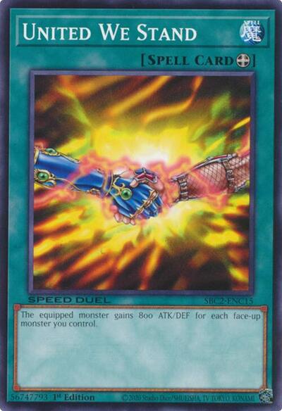 United We Stand (SBC2-ENC15) [Speed Duel: Battle City Finals]