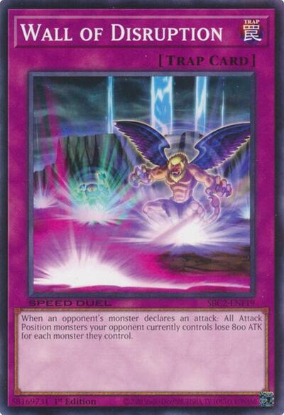 Wall of Disruption (SBC2-ENF19) [Speed Duel: Battle City Finals]