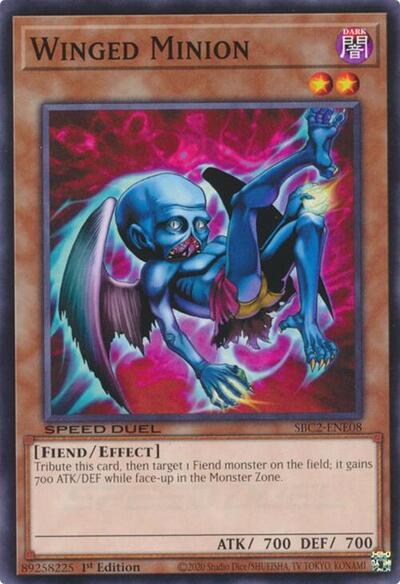 Winged Minion (SBC2-ENE08) [Speed Duel: Battle City Finals]