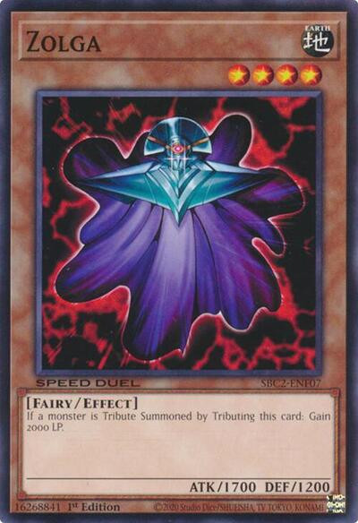 Zolga (SBC2-ENF07) [Speed Duel: Battle City Finals]