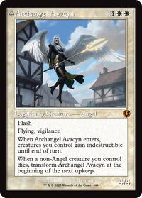 Archangel Avacyn (Retro Frame) (449) [Innistrad Remastered]