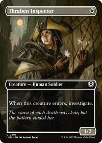 Thraben Inspector (Borderless) (301) [Innistrad Remastered]