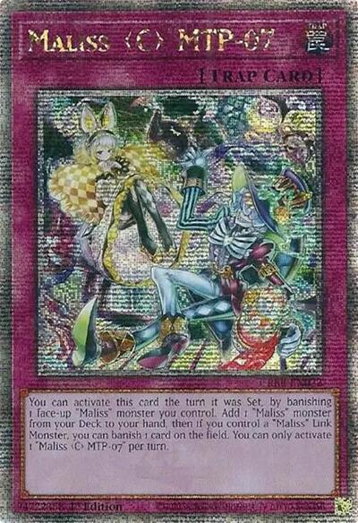 Maliss C MTP-07 (Quarter Century Secret Rare) (CRBR-EN022) [Crossover Breakers]