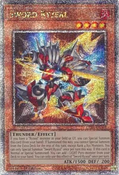 Sword Ryzeal (Quarter Century Secret Rare) (CRBR-EN001) [Crossover Breakers]