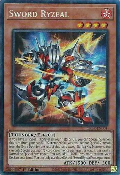 Sword Ryzeal (CR) (CRBR-EN001) [Crossover Breakers]