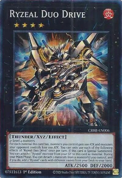 Ryzeal Duo Drive (CR) (CRBR-EN006) [Crossover Breakers]