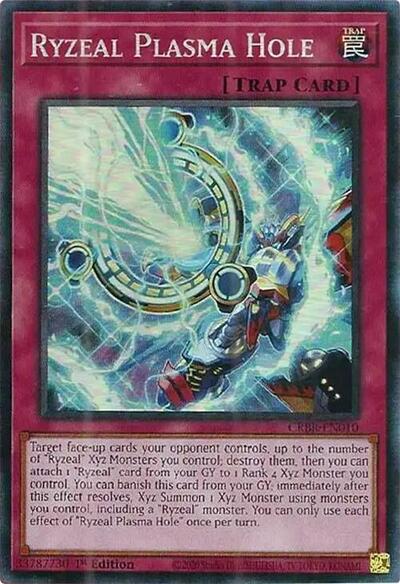 Ryzeal Plasma Hole (CR) (CRBR-EN010) [Crossover Breakers]