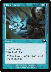 Think Twice (Retro Frame) (369) [Innistrad Remastered]