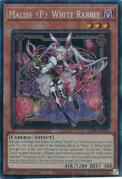 Maliss P White Rabbit (CR) (CRBR-EN015) [Crossover Breakers]