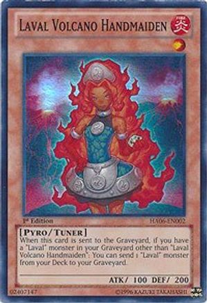 Laval Volcano Handmaiden (HA06-EN002) - Hidden Arsenal 6: Omega Xyz Unlimited