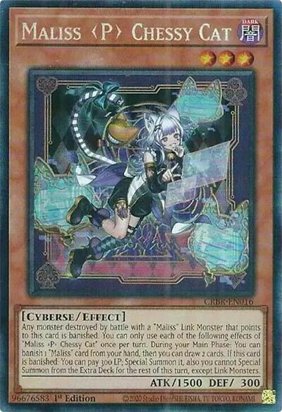 Maliss P Chessy Cat (CR) (CRBR-EN016) [Crossover Breakers]