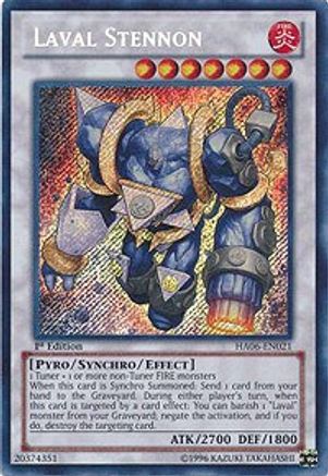 Laval Stennon (HA06-EN021) - Hidden Arsenal 6: Omega Xyz 1st Edition