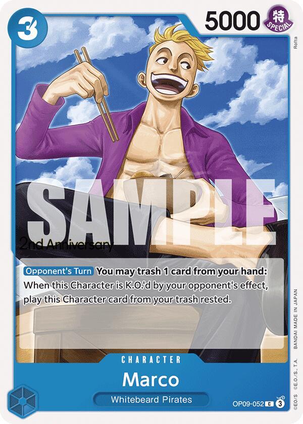 Marco (OP09-052) [Emperors in the New World: 2nd Anniversary Tournament Cards]