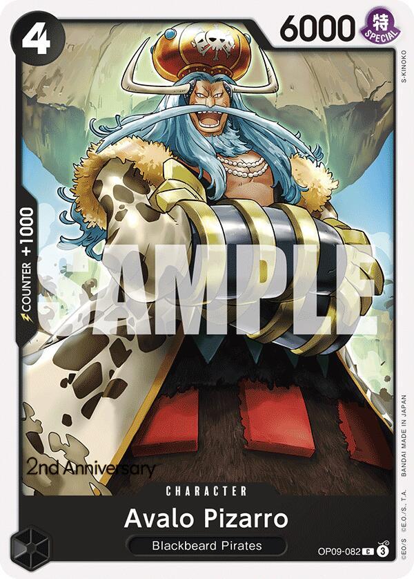 Avalo Pizarro (OP09-082) [Emperors in the New World: 2nd Anniversary Tournament Cards]