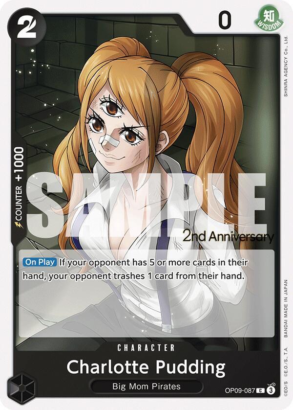 Charlotte Pudding (OP09-087) [Emperors in the New World: 2nd Anniversary Tournament Cards]
