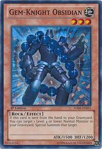 Gem-Knight Obsidian (HA06-EN031) [Hidden Arsenal 6: Omega Xyz]