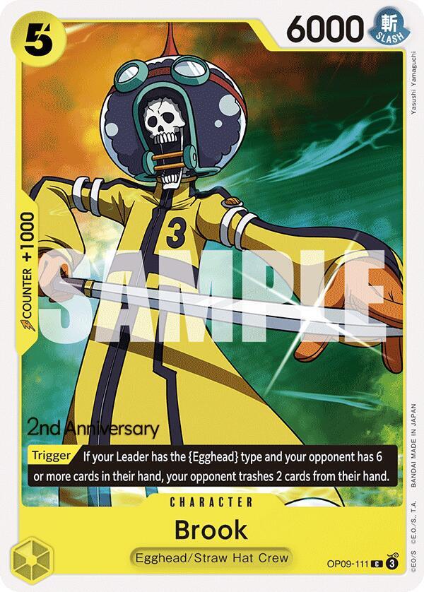 Brook (111) (OP09-111) [Emperors in the New World: 2nd Anniversary Tournament Cards]
