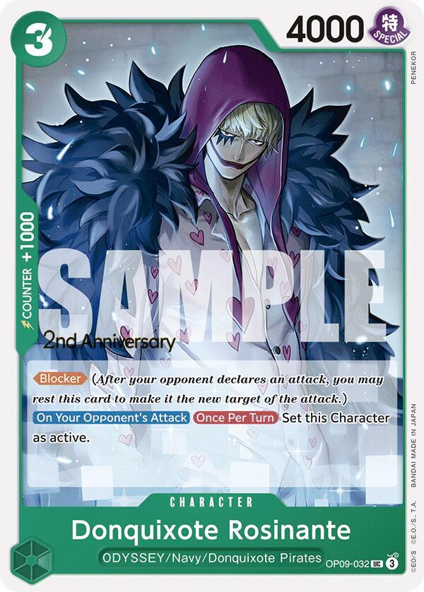 Donquixote Rosinante (032) (OP09-032) [Emperors in the New World: 2nd Anniversary Tournament Cards]