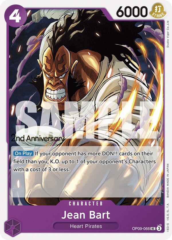Jean Bart (OP09-066) [Emperors in the New World: 2nd Anniversary Tournament Cards]