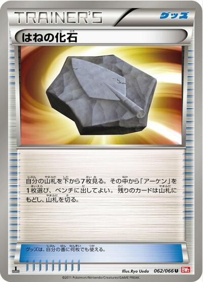 Plume Fossil (062/066) [BW2: Red Collection]