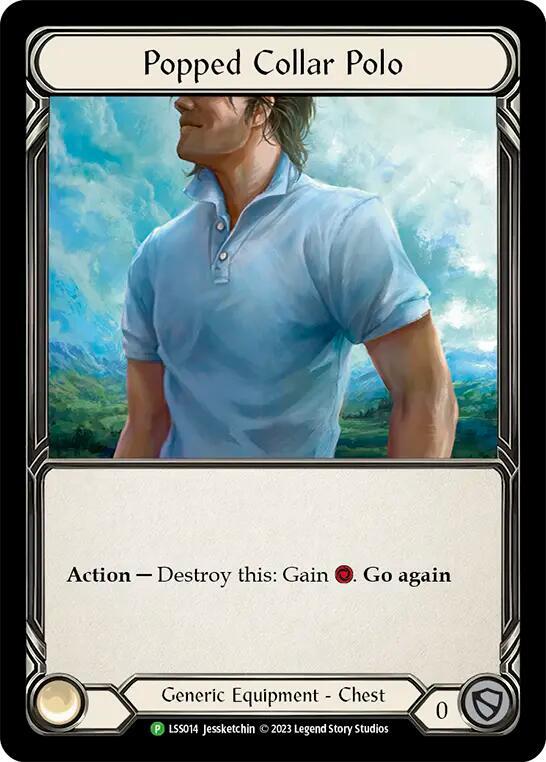 Popped Collar Polo - LSS014 (LSS014) [Flesh and Blood: Promo Cards]