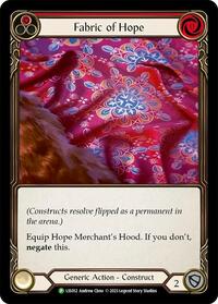 Fabric of Hope // Hope Merchant's Hood - LSS012 (LSS012) [Flesh and Blood: Promo Cards]