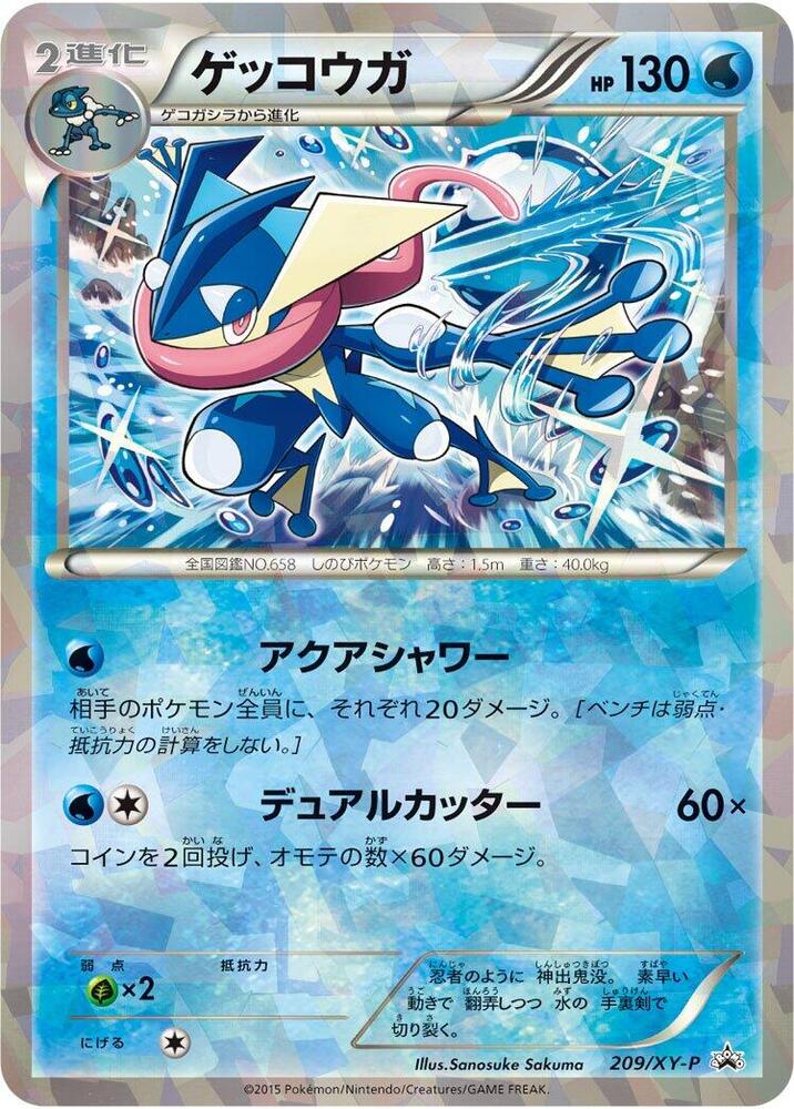 Greninja - 209/XY-P (209/XY-P) [XY-P: XY Promos]