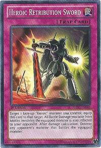 Heroic Retribution Sword (REDU-EN068) [Return of the Duelist]