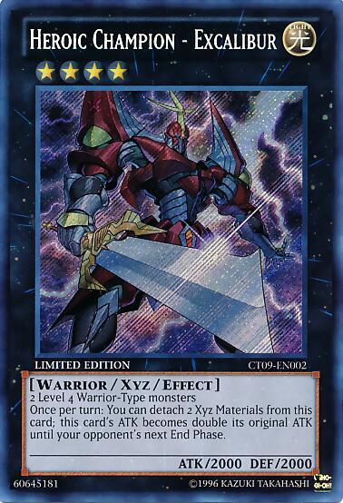 Heroic Champion - Excalibur (CT09-EN002) [2012 Collectors Tin]