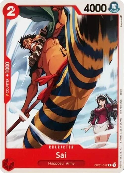 Sai (OP01-012) [One Piece Demo Deck Cards]