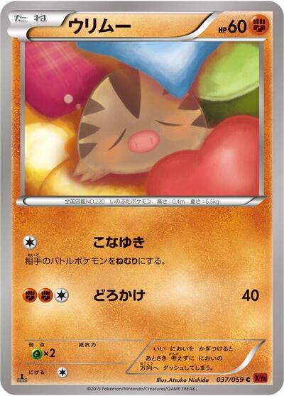 Swinub (037/059) [XY8-Br: Red Flash]