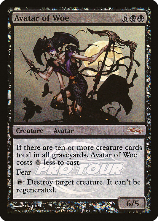 Avatar of Woe (PTP-PT 2010) - Pro Tour Promos Foil
