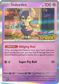 Indeedee - 154 (Staff) (154) [SV: Scarlet & Violet Promo Cards]
