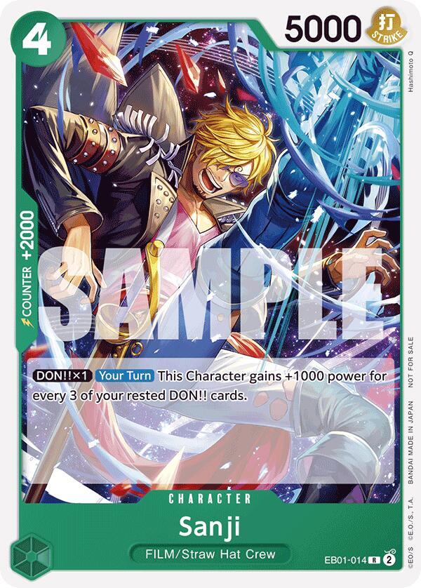 Sanji (Tournament Pack 2025 Vol. 1) (EB01-014) [One Piece Promotion Cards]