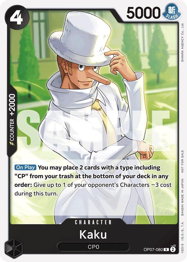 Kaku (Tournament Pack 2025 Vol. 1) (OP07-080) [One Piece Promotion Cards]