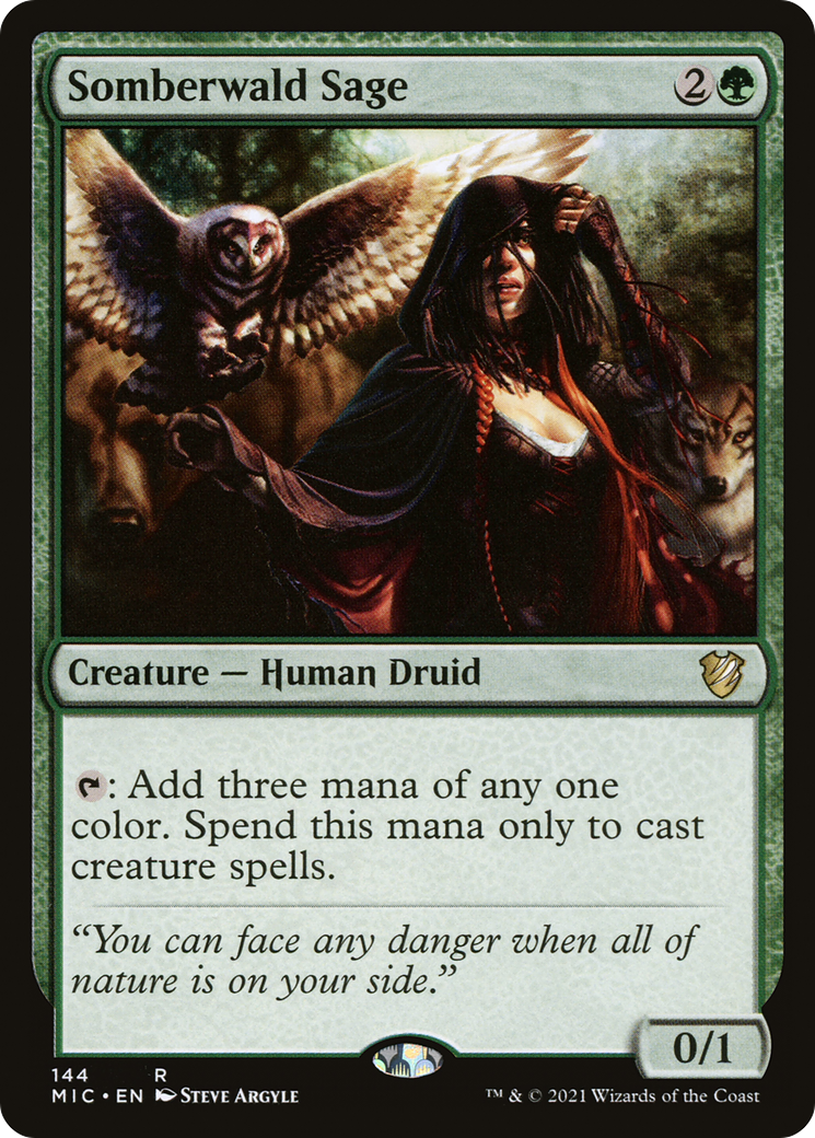 Somberwald Sage (MIC-144) - Midnight Hunt Commander