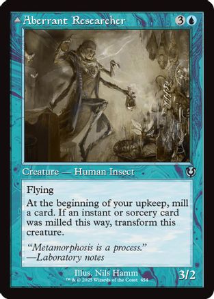 Aberrant Researcher (Retro Frame) (INR-454) - Innistrad Remastered