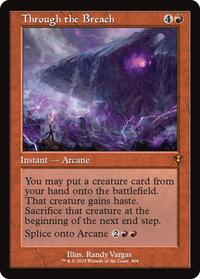 Through the Breach (Retro Frame) (404) [Innistrad Remastered]