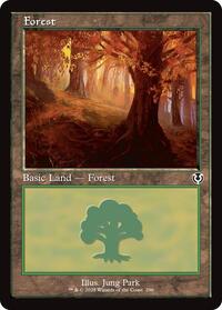 Forest (296) (Retro Frame) (296) [Innistrad Remastered]